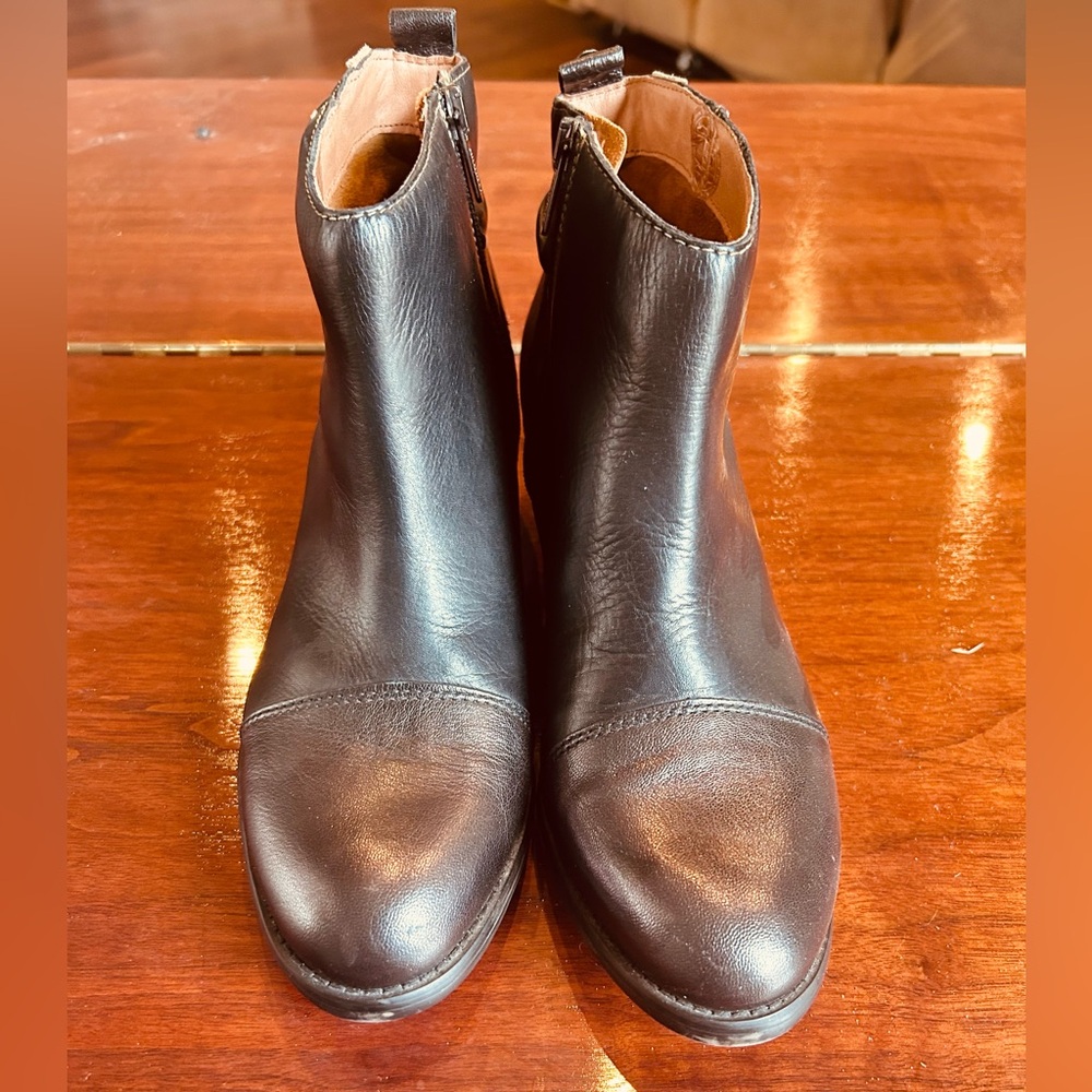 PIKOLINOS Women’s Black Leather Ankle Boots Size EU 40